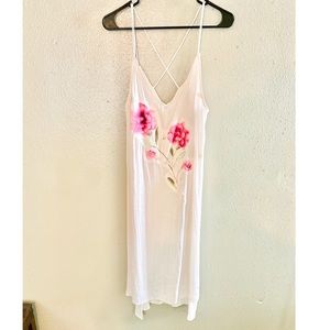 Free People Slip Dress w/ Side Slits